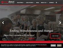Tablet Screenshot of nexusdirect.com